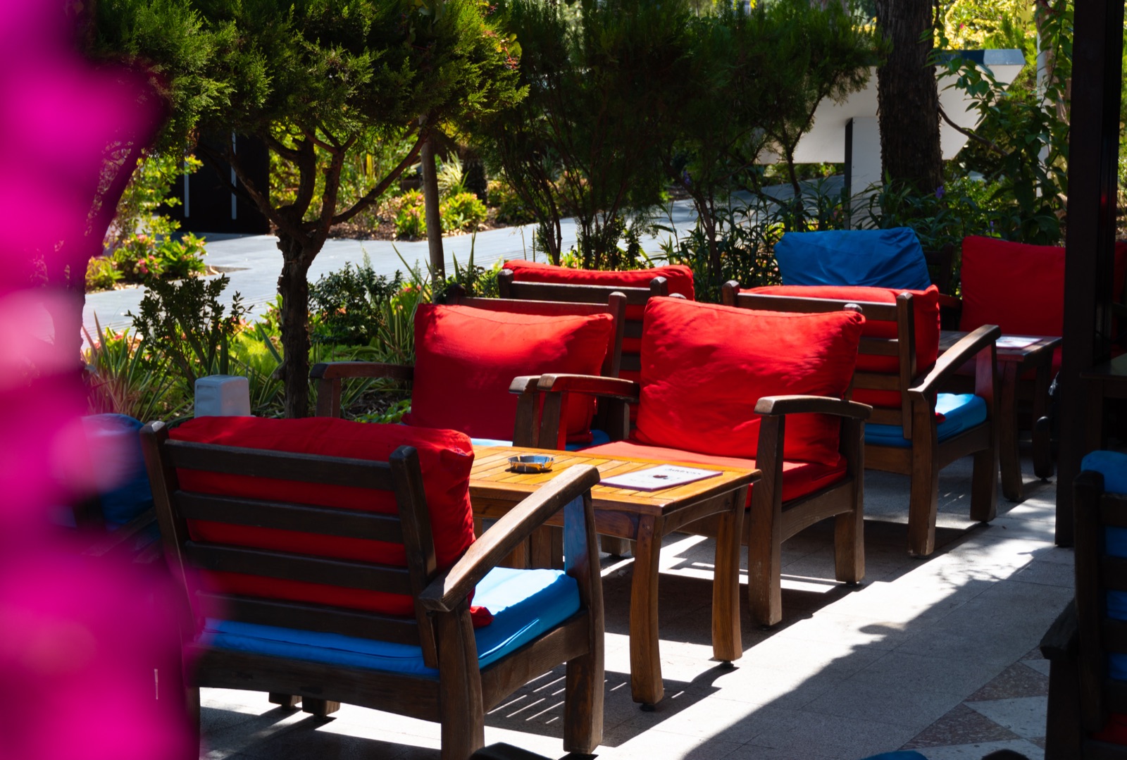 Address Fethiye bahçe oturma köşesi